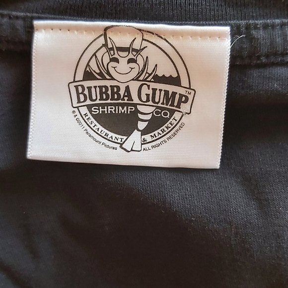 BUBBA GUMP | Women's Life Is Like A Box Of Chocolates Shirt Black Size Large - Picture 7 of 7